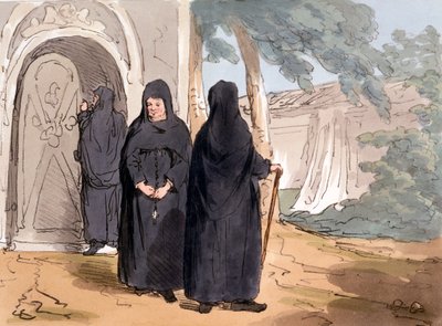 Nuns by John Augustus Atkinson
